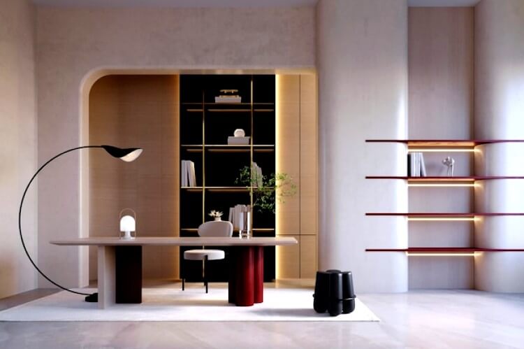 intérieur et maquette