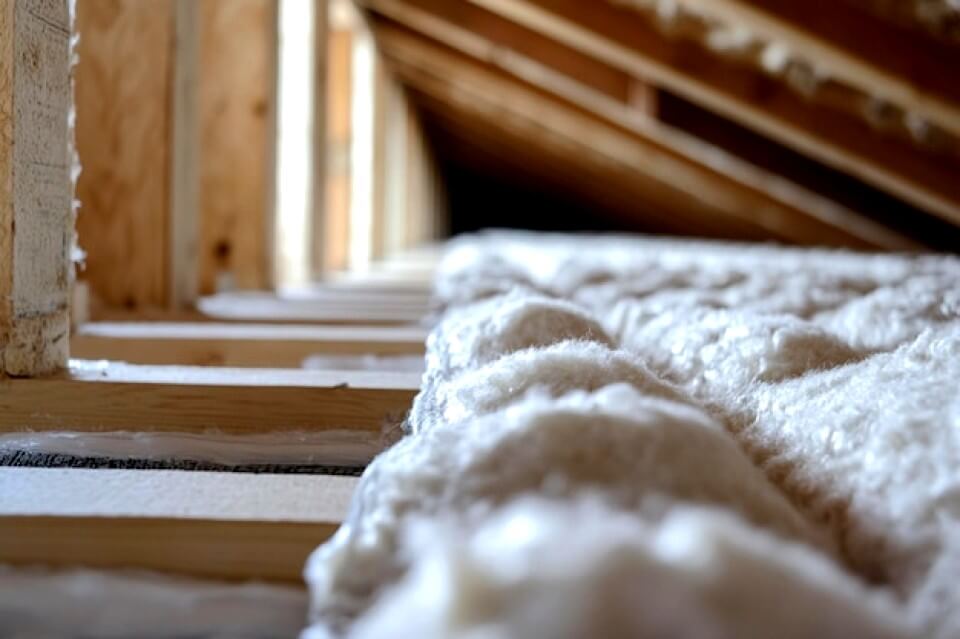 Matériaux d'isolation pour combles