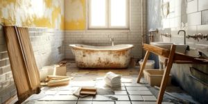 Rénover une vieille salle de bain