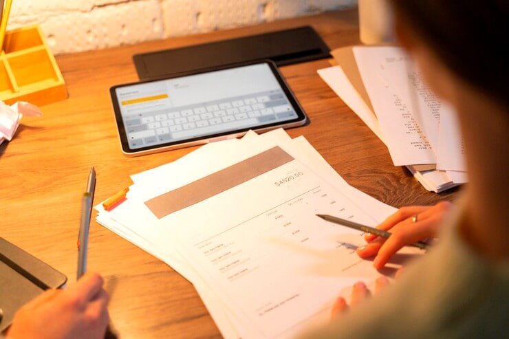 Entrepreneur profitant de sa prime de rénovaton