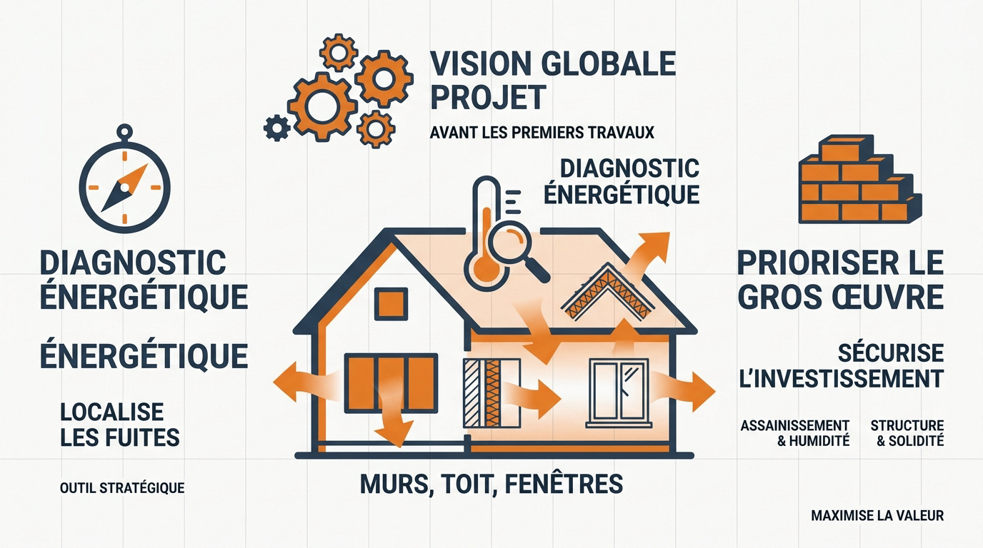 Rénovation énergétique et gros œuvre