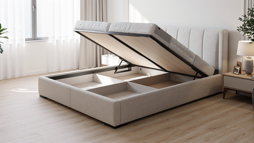 Lit coffre design haut de gamme