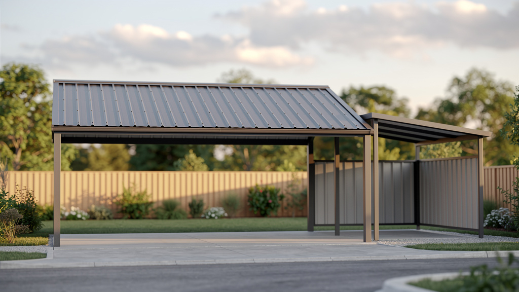 Quel bac acier choisir pour un carport ou un abri ?